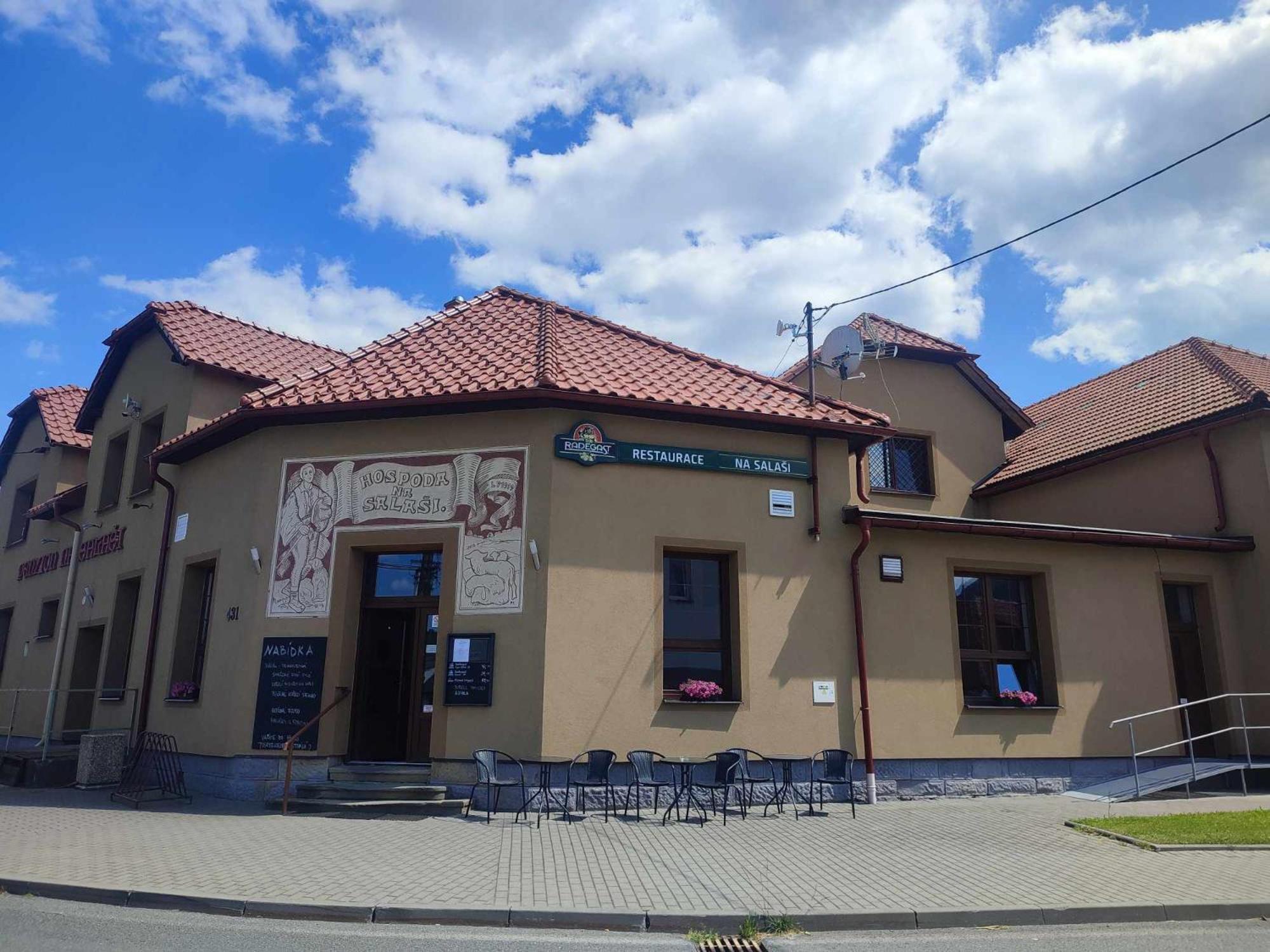 Penzion A Restaurace Na Salasi Hutisko Екстер'єр фото